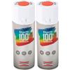 AREXONS SMALTO ACRILICO ARANCIO PURO SPRAY ML 400, 400 ml (Confezione da 2)