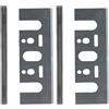 Makita D-07951 - Conjunto de 2 mini-cuchillas + cuchillas HM + placas de 82 mm para cepillos 1100 1923b kp0800 kp0810/c (Confezione da 2)