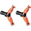 ROSI 1823 Powershell Presa Schuko Mobile Impermeabile IP65/67 per Spine Schuko 16A 6h/250V (Confezione da 2)