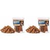 Flamingo Bastoncini per cani - Trachea di bufalo piatta - 100g - naturale - snack leggero e digeribile (Confezione da 2)