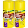 JBL PRONOVO BEL FLACES, mangime principale per tutti i pesci d'acquario da 3 a 10 cm, fiocchi, taglia S, 100 ml (Confezione da 2)