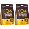 Wellness CORE Reward+ Tacchino, Snack Morbidi per Cani, Favoriscono la Mobilità, Naturali, Senza Cereali, Ricchi di Proteine, 170 g (Confezione da 2)