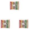 Croci King Bone Munchy - Barrette Ossa per cani, Snack premio masticativo per cani in pelle bovina naturale, dental stick per la pulizia dei denti, 12,5 cm - 25 pz (Confezione da 3)