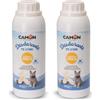 Camon | Deodorante Lettiera Gatti con Essenza di Vaniglia, 400g, Neutralizza Gli Odori, Sicuro per Animali (Confezione da 2)