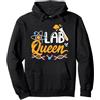 Abbigliamento da laboratorio chimico sci Lab Queen - donna chimica scienziato tecnico di laboratorio Felpa con Cappuccio