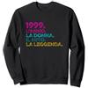 Vintage Regalo 1999 Donna L'Anno La Donna Il Mito La Leggenda Compleanno Vintage 1999 Felpa