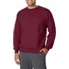 Hanes, Heavyweight Fleece Sweatshirt, Crewneck Pullover for Men Maglia di Tuta, Borgogna, XL Uomo