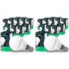 V-TAC 10x Lampadine LED P45 Massima Efficienza - E14-3,7W (Equivalenti a 25W) - 320 Lumen - Lampadina LED Pallina da Golf - Risparmio Energetico - Luce Bianca Calda 3000K (Confezione da 2)