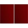 Vaessen Creative Cartoncino Florence Testurizzata - Materiali per Biglietti colorati A4 - Ruby - 10 Fogli - Carta per Scrapbooking, Biglietti, Fustellatura e Progetti con Carta - 216 gsm - Rosso (Confezione da 2)