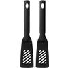 Brabantia Black Nylon Paletta Antiaderente, Plastica, Piccolo (Confezione da 2)