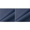 IPEA Tessuto in Ecopelle/Finta Pelle per Rivestimento e Arredamento - 140 x 50 cm - Pelle Sintetica Morbida per Arredo, Divani, Sedie, Casa, Accessori - Mezzo Metro - Colore Blu Scuro