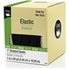 Dritz 1 x Elastico Intrecciato, Lunghezza 20 m, Colore: Nero