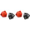 Joy Toy Dungeons & Dragons spargi sale e pepe a forma di dado D20 in ceramica in confezione regalo 17,5x10x9 cm (Confezione da 2)