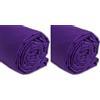 IPEA Tessuto in Cotone Popeline Viola - 200 cm x 150 cm - Made in Italy - Tessuto al Metro per Cucito, Abbigliamento, Fodere, Arredamento, Accessori, Patchwork, Stoffa Tinta Unita per Cucire