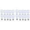 LEDLUX 10 Pezzi Lampadine Led E27, 8,5W - Luce Naturale - Lampadina A60 8,5W 806 Lumen - Bianco Neutro 4000K (Confezione da 2)