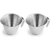 IBILI - 681601 - Misurino in acciaio inox, 100 ml (Confezione da 2)