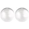 Rayher Sfera -Plastica, Apribile 16Cm Ø, Cristallo, con Foro 15 Mm P.Catena LED, 3946237 (Confezione da 2)
