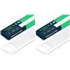 V-TAC Plafoniera LED Lineare da Soffitto 30 CM - 10W - Chip Samsung - Lampada Rettangolare 1200 Lumen - IP20 per Parete, Garage, Negozio - Tubo LED - Luce 6500K Bianca Fredda (Confezione da 2)