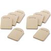 kela Set di 8 sottobicchieri per racletteBAAR, tavolette per raclette in legno 14 x 9,5 cm, legno di faggio, accessori per raclette, sottobicchieri, porta-raclette