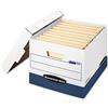 Bankers Box File Storage Boxes,850 lb.,12-3/4x15-1/2x10,12/CT,WE/BE, Sold as 1 Carton