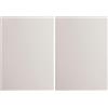 Vaessen Creative Cartoncino Florence Liscia - Materiali per Biglietti colorati A4 - Cool Grigio - 10 Fogli - Carta per Scrapbooking, Biglietti, Fustellatura e Progetti con Carta - 216 gsm - Grigio (Confezione da 2)