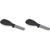 Joseph Joseph Elevate Fusion Cucchiaio da Cucina per il Riso, senza BPA, Antiaderente, Resistente al Calore, Poggia Utensili Integrato (Confezione da 2)