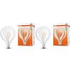OSRAM Lampada a LED Globe125 a stella a LED per base E27, forma del globo, look filamento, 806 lumen, bianco caldo, 2700k, sostituzione di lampadine da 60w convenzionali, non dimmerabile, 1 pacco