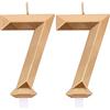 Graziano Candelina Buon Compleanno Diamond GOLD n.7 (Confezione da 2)