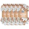BambooMN JubileeYarn Fun Finger Loops Yarn - Filato in poliestere Jumbo - 100 g/matassa - Hestia - 5 matasse
