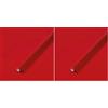 d-c-fix Pellicola Adesiva per mobili Segnale rosso tinta unita lucida PVC plastica vinile impermeabile decorativa per cucina, armadio, porta carta rivestimento 45 cm x 2 m (Confezione da 2)
