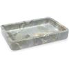 nu steel Stone-Hedge Collection - Supporto per lavabo, in resina, per cucina, bagno, doccia e piano di lavoro, finitura in marmo