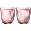 Bormioli Rocco & Figlio- Line Bicchiere per Acqua, Multicolore, BOR1238, 6 pezzi (Confezione da 2)