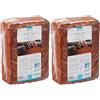 Glorex 6 8073 005 - Argilla da vasaio, Non refrattaria, 5 kg in Terracotta, Liscia e Facile da Lavorare, Senza Contenuto di Argilla refrattaria, indurente all'Aria e refrattaria, Adatta al tornio