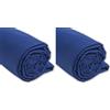 IPEA Tessuto in Cotone Popeline Blu - 200 cm x 150 cm - Made in Italy - Tessuto al Metro per Cucito, Abbigliamento, Fodere, Arredamento, Accessori, Patchwork, Stoffa Tinta Unita per Cucire