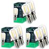 V-TAC 2x Lampadina LED Filamento T26 per Frigorifero e Lampade - Attacco E14-2W - 200 Lumen - Lampadine LED Piccole per Massima Efficienza e Risparmio Energetico - Luce 3000K Bianca Calda