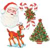 Beistle 4-Pack Packaged Christmas Cutouts, 40,6 cm