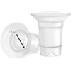 Maymom Inserto per Flangia 21 mm Compatibile con Scudi/Flange da 24 mm Medela e Spectra, per Ridurre il Tunnel del Capezzolo a 21 mm, Adatto a Coppa Momcozy da 24 mm