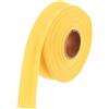 QUARKZMAN 25mm Nastro in Sbieco a Doppia Piega Continuo in Poliestere per Cucire Cucitura Trapuntatura Orlatura Rilegatura Artigianato (Giallo, 10 Iarde)