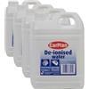 Carplan Acqua Deionizzata, Adatta a Batterie e Ferri da Stiro a Vapore, Classe di Efficienza Energetica A+++, 2.5 Litri (Confezione da 4)