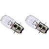 cyclingcolors 6V 25/25W PX15D P22D T19 MOTO SCOOTER LAMPADINA FARO LAMPADA POSTERIORE LUCE FRENO ANTERIORE BILUCE PROIETTORE (Confezione da 2)