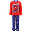 Marvel Spiderman Pigiama per Ragazzi, Set da 2 Pezzi Pigiama in Morbido Pile, Taglie 3 a 8 Anni (IT, età, 3 Anni, Regular, Rosso)
