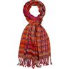 LORENZO CANA - Sciarpa - Azteco - Uomo rosso Rot Orange Gelb Grün