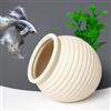 SpringSmart Acquario nascondiglio pietra per pesci, gamberetti, tartaruga per giocare e riposare, in ceramica nascondiglio grotta piccolo serbatoio di pesce Decor Rock, giocattolo di pesce Betta