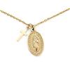 heideman ars gratia artis Heideman Alterum - Collana da donna in acciaio inox di alta qualità, colore oro, argento, oro rosa, collana con ciondolo a forma di croce per donna, lunghezza 45 cm, con catenina di estensione, 45 cm