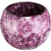 QUARKZMAN Tazze Tè Cinesi Giapponesi Ceramica 5,07 oz Set Tè Gong Fu Fare a Mano Smaltato Ceramica Senza Manico Piccola Tazza Tè per Tè Mate Caffè Vino Bevande Casa e Regali, Rosa Rossa