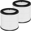 isinlive Confezione da 2 filtri HEPA di ricambio compatibili con purificatori d'aria Philips AC0820/30 AC0820/10 AC0830/10 AC0819/10 serie 800, ricambio FY0194/30 e FY0293/30, bianco