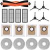 Geoviizon Accessori per robot aspirapolvere Xiaomi Robot Vacuum X20 Max / X20 Pro, 1 spazzola principale, 4 sacchetti per la polvere, 4 panni per la pulizia, 4 spazzole laterali, 4 filtri