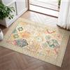 BEIMO Tappeto Salotto Vintage, Tappeto Antiscivolo Lavabile, Moderno Tappeti Camera Da Letto, Tappeti Persiano per Cucina, Soggiorno, Ufficio, Multicolore, 60x90cm