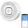 PHOVOLT Sensore d'acqua Wi-Fi: allarme sensore d'acqua da 100 dB per cantina, allarme regolabile e notifiche app, rilevatori di perdite di inondazione