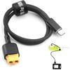 CJMUQHEHH Cavo di ricarica USB-C a XT60 da 100 W, cavo ad alte prestazioni da 1,65 piedi con PD 100 W max per droni, batterie solari e altro ancora, compatibile con caricabatterie Tool-kitrc M7, M6, M6D, M8S